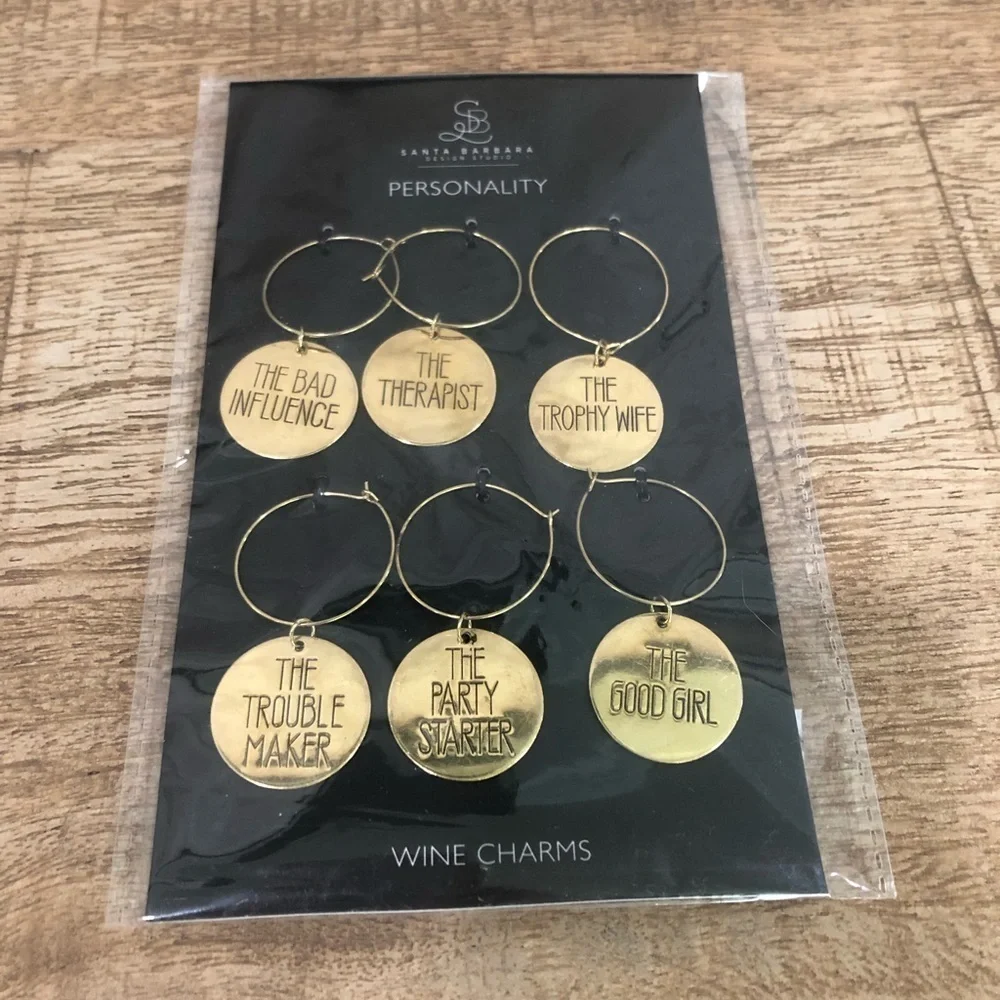 Santa Barbara Design Studio Wine Charms